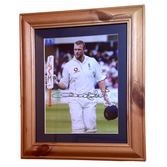 Freddie Flintoff Signed Photo