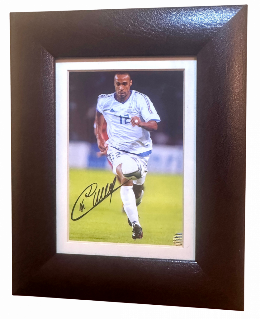 Thierry Henry Signed Photo