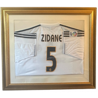 Zinedine Zidane SIgned Shirt