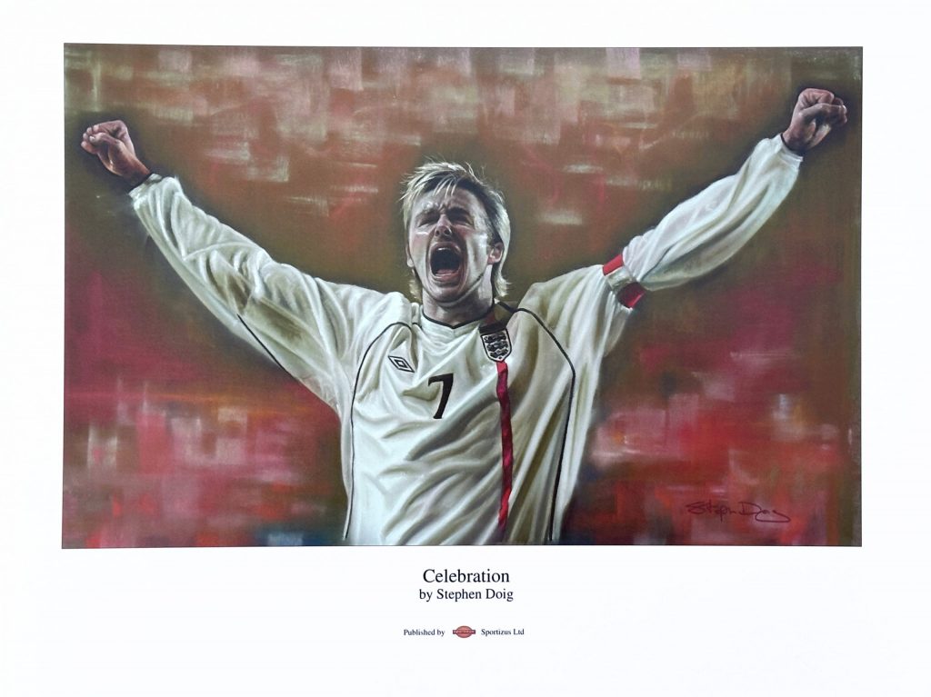 Celebration, David Beckham