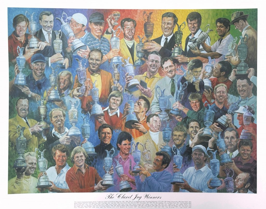 The Claret Jug Winners