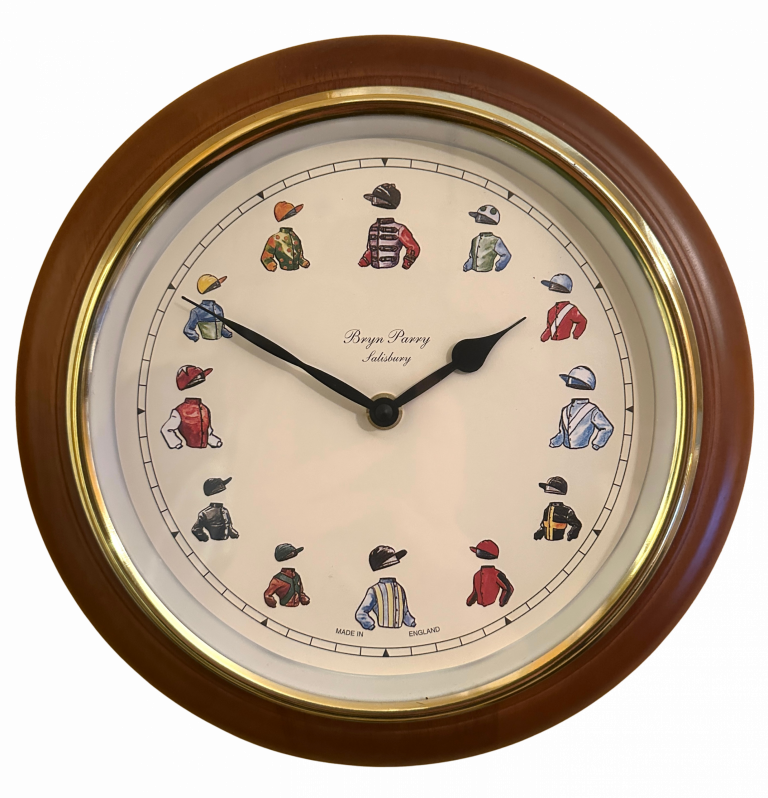 Wall Clock - Racing Silks - Sporting Heritage