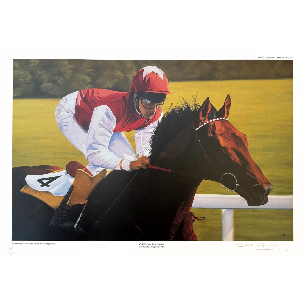 Old Vic and Steve Cauthen